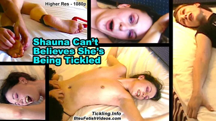 Shauna can't believe she's getting tickled! - Remastered & Upscaled with AI to