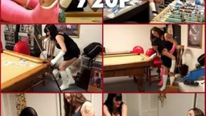 Tiffany and Alma in Cast Poker, DSLC, DSAC, SLWC - PART 2 (iPod/ 720P HD)