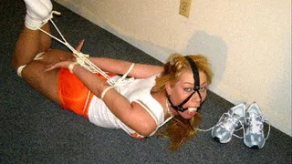 Camille Hooters Girl Hogtied Clips