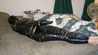 Camille Mummified in 11 Rolls of Electrical Tape and Stored Part 1