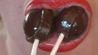 Double Sucking Lollipop