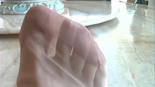 Nylon Toe Spreads & Curls POV