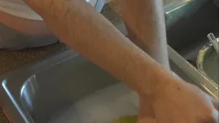 Wet Hairy Arms