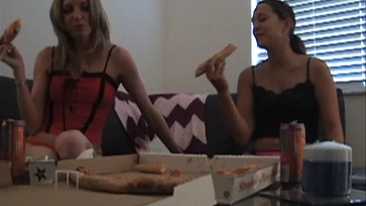 Pizza Girls Have Burping Fun - Part 3