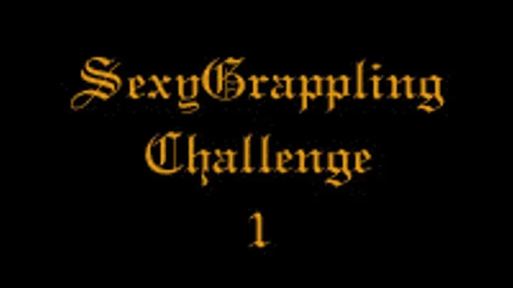 SexyGrappling Challenge 1