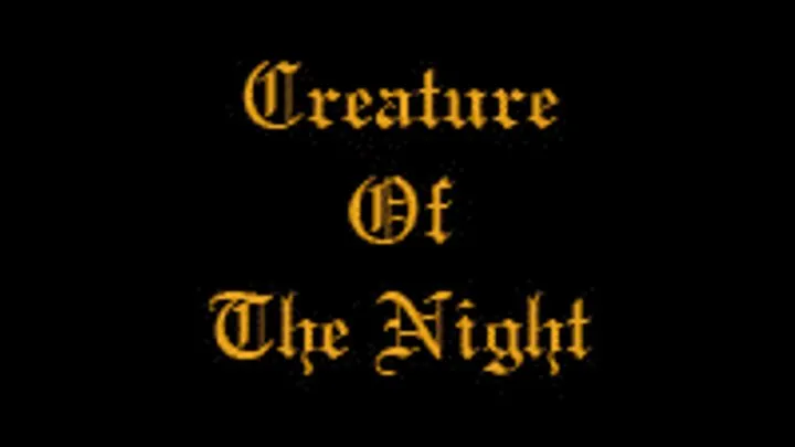 Creature OF The Night