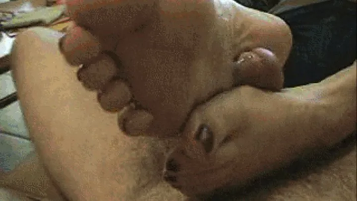 Footjob 35