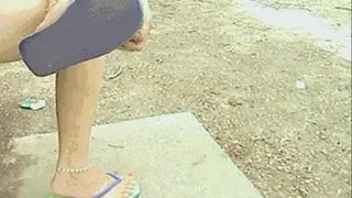 Candid Feet at the Park