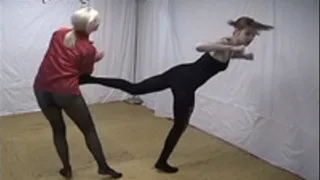 Kicking Diva vs. Judo Girl