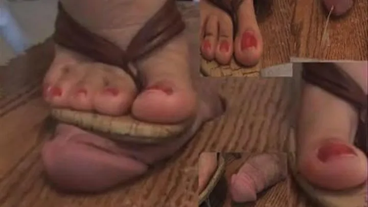 Sofia's cruel shoejob!!