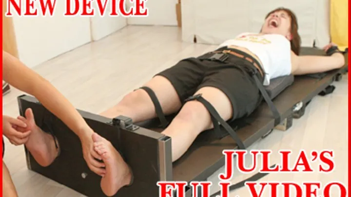 A VERY TICKLISH DUO IN THE NEW DEVICE : JULIA'S FULL PUNISHMENT