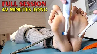 PSYCHIATRIC TICKLING THERAPY SERIES : PATIENT 11 : LISABETH - FULL TREATMENT