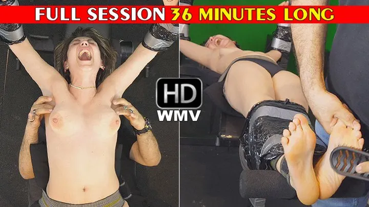 THE TICKLISH WEAK POINTS : ROSE'S FULL SESSION