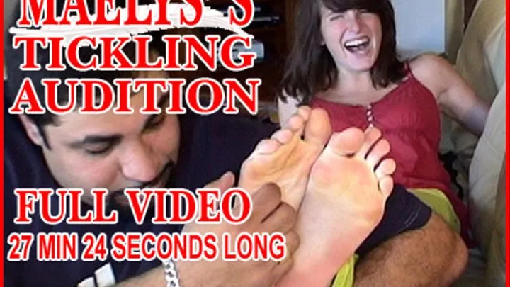 Maelys's Tickling Audition FULL VIDEO