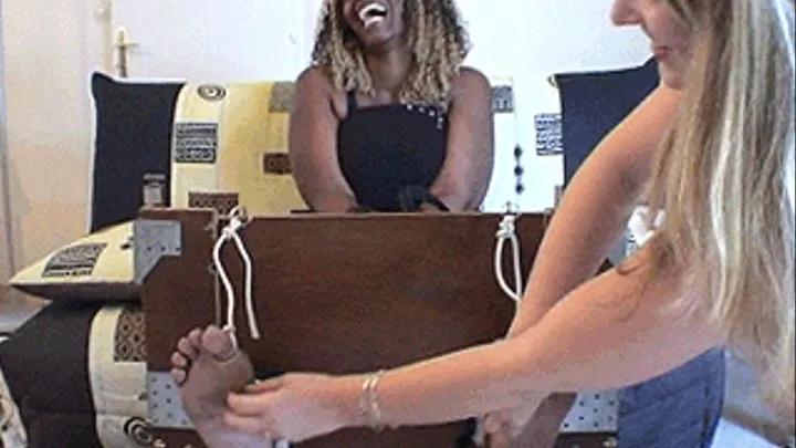 Black Girl's Ticklish Feet