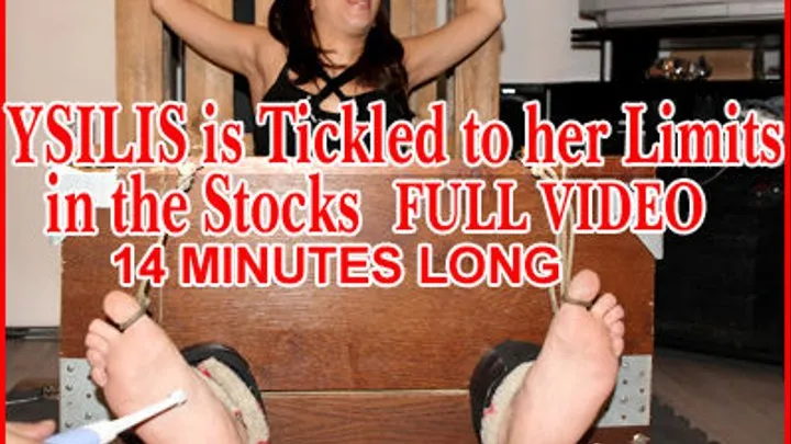 Ysilis is Sadistically Tickled to her Limits in the Stocks FULL