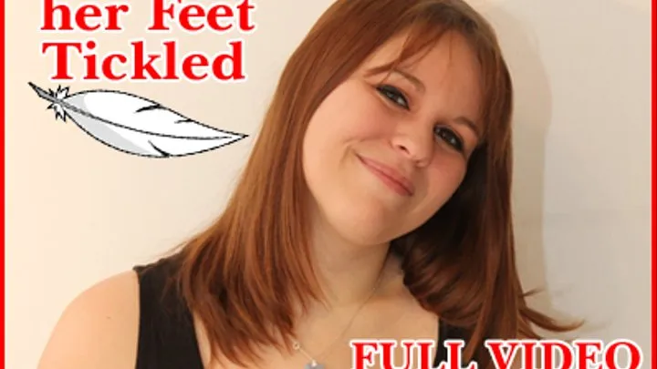 LARA CAN'T STAND TO HAVE HER FEET TICKLED : FULL