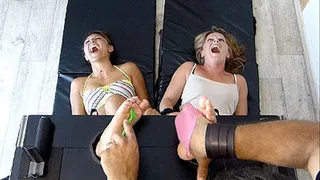 CYRIELLE & VERONIQUE ARE FEET UP & TICKLED TOGETHER TO HELL