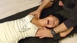 Tickling Punishment for the Very Ticklish Asian Maeli : Upperbody session