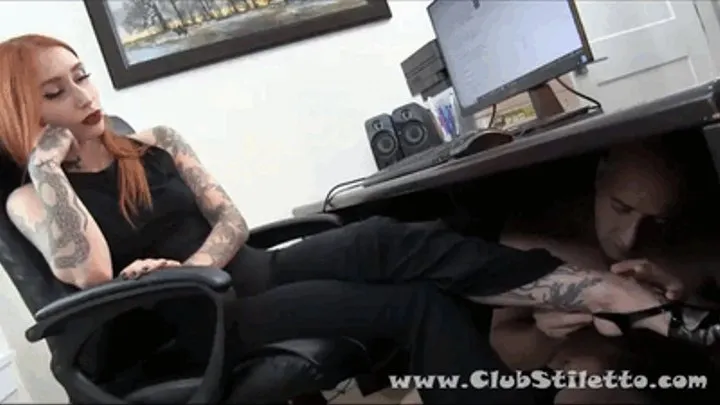 Cuck at home, slave at the Office