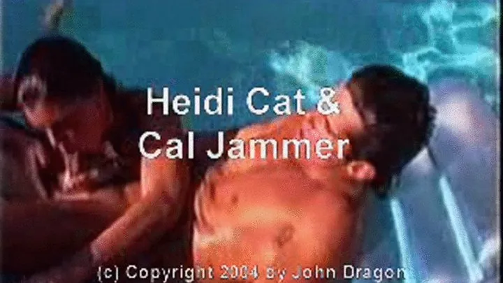 PORNSTAR HEIDI CAT SUCKS & FUCKS IN AND AROUND THE POOL