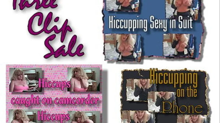 Hiccupping 3 Clip Sale