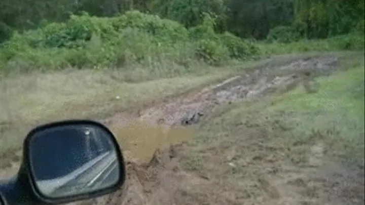 DAISYS THONGS IN THE MUD!!!!!