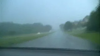 BAREFOOT IMPALA DRIVE IN THE RAIN!!!