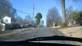 WENDY DRIVING HER TRUCK