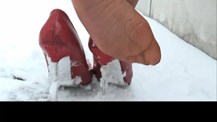 Red Stilettos In The Snow - Part 1B