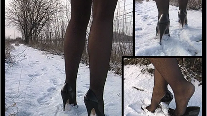 Extreme Low Cut Pumps - In The Snow - Part 1