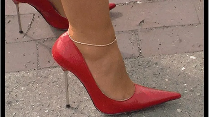 Red Pumps - A Walk