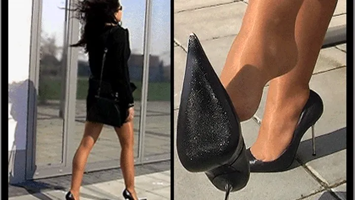 Pointy Italian Low Cut Stilettos - Part 1