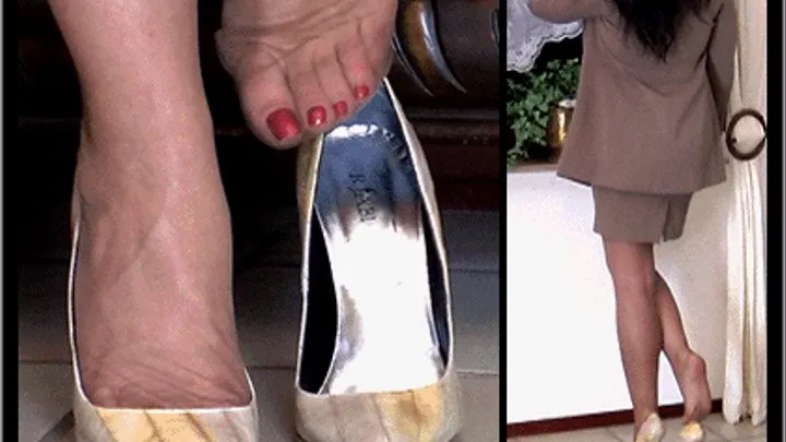 ShoePlay - Italian Designer Pumps & Sheer Nylons - Part 1