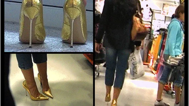 Golden Pumps - In The Mall - Part 2