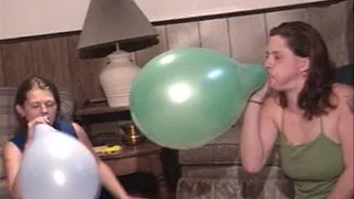 Raven and Carie Crazy Balloon Play - Full Length