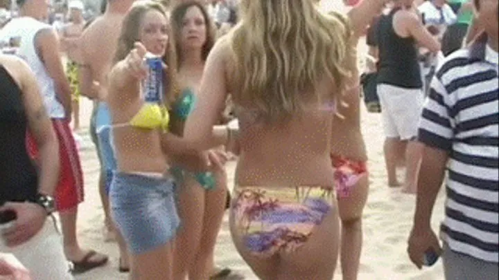 Slutty Girls Show Their Goods For The Camera - low