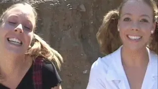 Two Schoolgirsl Sneak Off For Some Girl On Girl Exploration - high