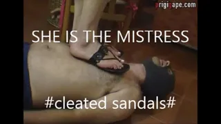 THE OLD PRIGIGAPE MOVIES - SHE IS THE MISTRESS - Cleated Sandals