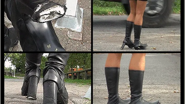 Black Platform Boots 2 - Total - Entire Version