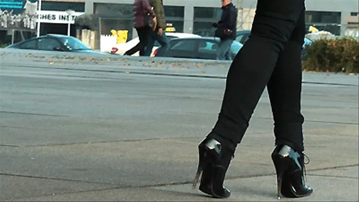 One Day In Locked High Heel Boots - Part 2 .mpg2 hd