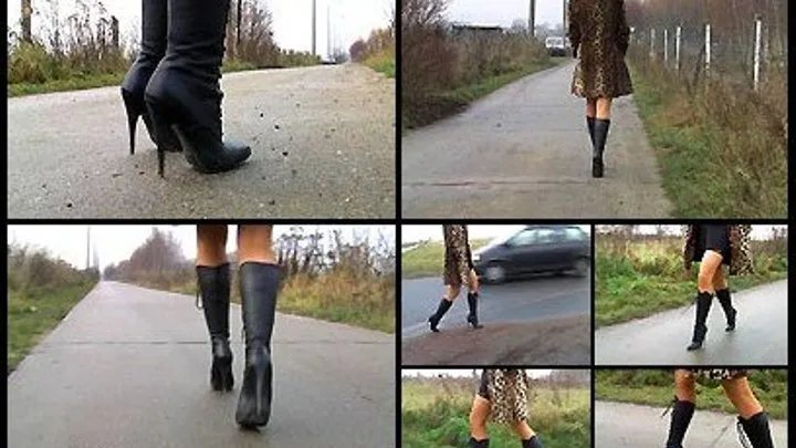 Black Boots - Walking - Full Version