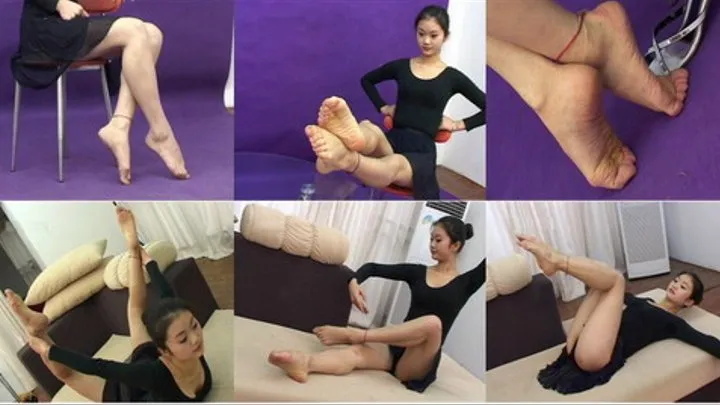 Ballet actress smelly feet play (full large )