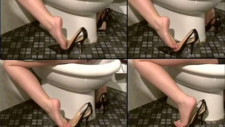 bidet stiletto heelpopping