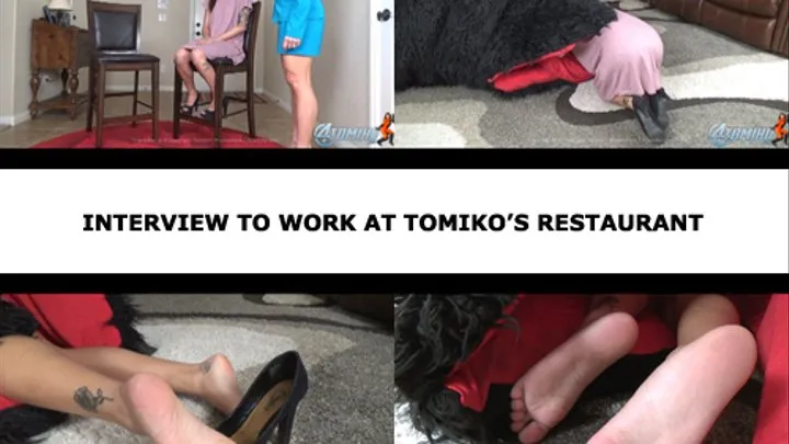 INTERVIEW TO WORK AT TOMIKO'S RESTAURANT