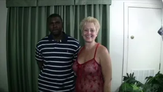 Mature Tracy And Girlfriend Dee Play With Young Big Black Cock!