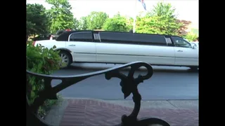 Mandy Rides The Limo Then The Black Limo Driver!