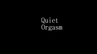 Quiet Orgasm