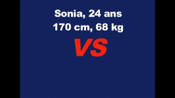 French wrestling : Sonia VS Veronike (Women wrestling)