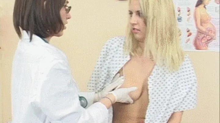 part 1, x 720, Cute blond gets her gyno exam